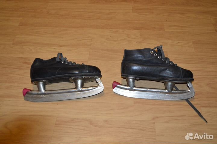 Коньки СССР кожа 35 размер