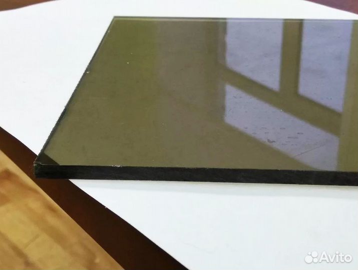 Монолитный поликарбонат бронза