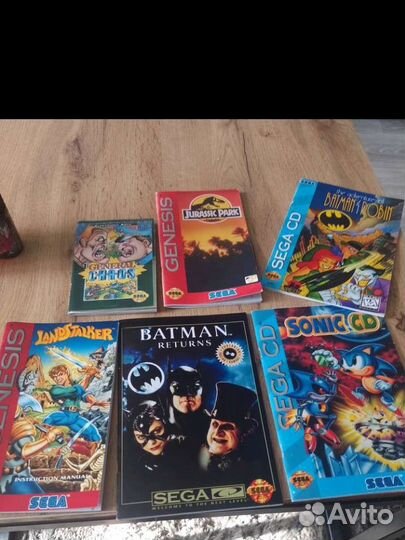 Мануалы Sega CD и Genesis