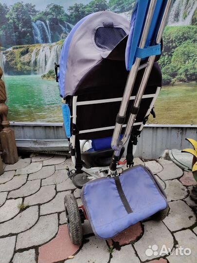 Велосипед с тростью