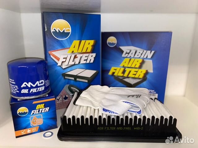 Комплект фильтров для то Kia Rio,Hyundai Solaris