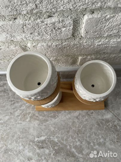 Кашпо керамика «Совята»