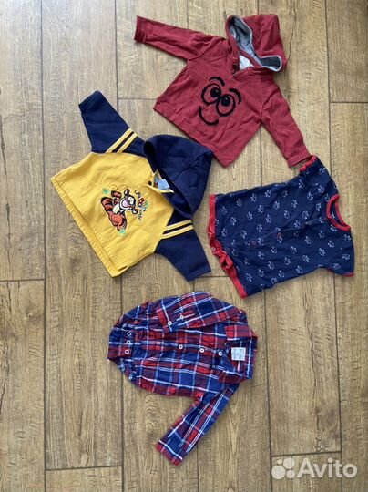 Вещи пакетом Zara,Disney,Carters, H&M 0-6 месяцев