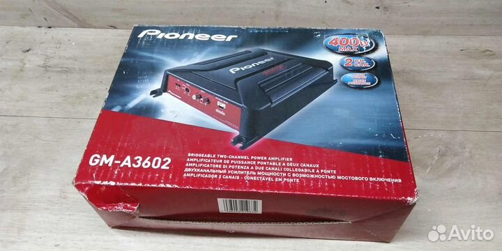 Автомобильный усилитель pioneer GM A3602
