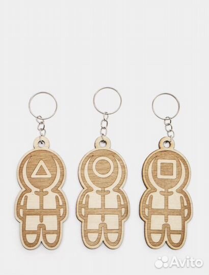 Брелок игра в кальмара