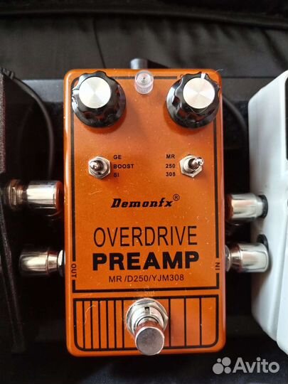 Гитарная педаль овердрайв DemonFX