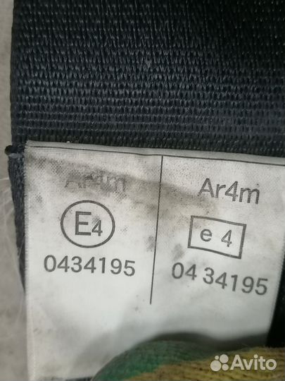 Ремень безопасности задний для Suzuki Grand Vitara