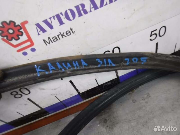 Уплотнитель двери задний левый Лада Калина 2 11186