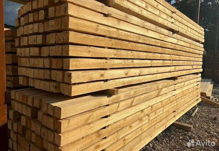Брус, доска обрезная