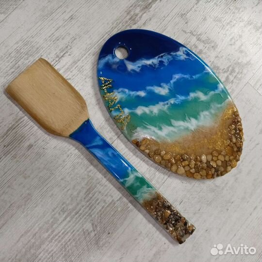 Доски сервировочные из эпоксидной смолы