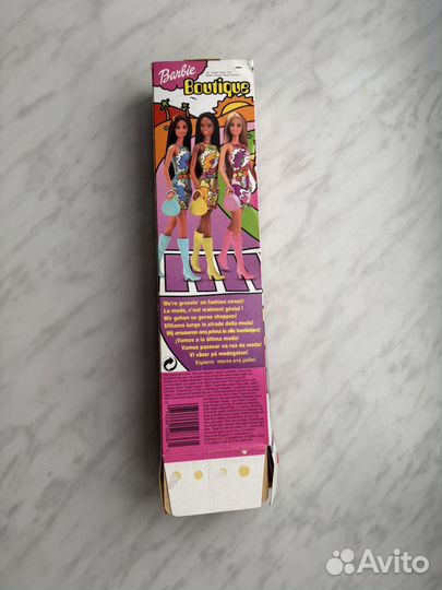 Кукла Барби 2001 г Маттель ретро коробка