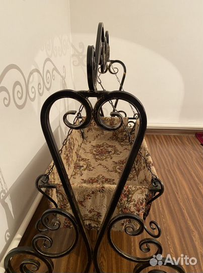 Продается люлька-качеля,кованная