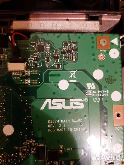 Материнская плата Asus k55vj