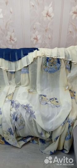 Шторы тюль бу