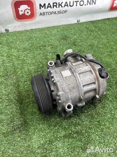 Компрессор кондиционера Audi Q7 4L 3.0 дизель CAS