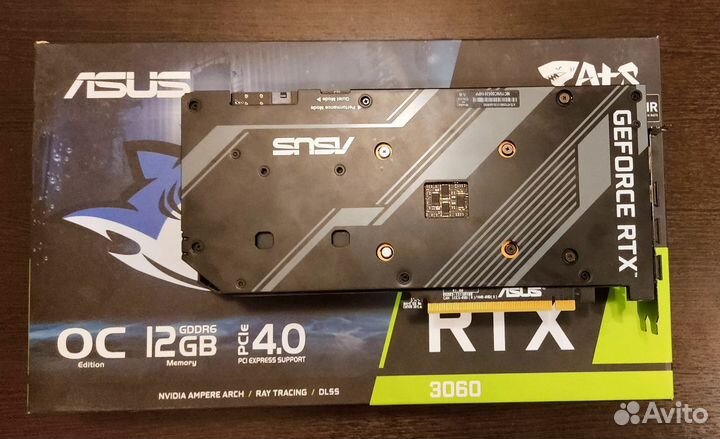 Видеокарта RTX 3060 asus 12gb OC