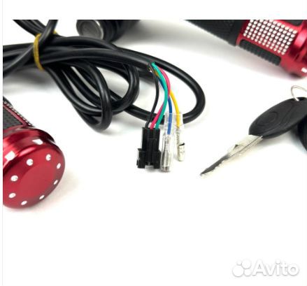 Ручка газа с вольтметром для Kugoo Max Speed