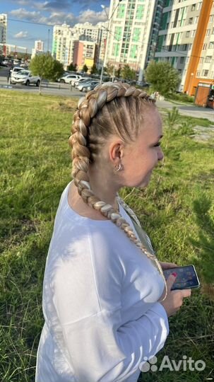 Афрохвост Косы Брейды Афрокосички Кудри