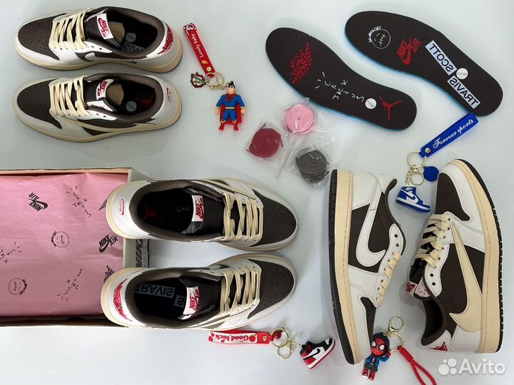 Nike air jordan 1 low travis scott mocha