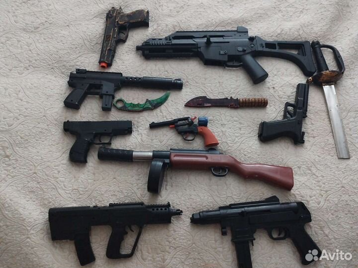 Детские автоматы пистолеты