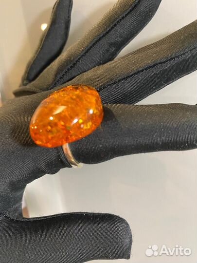 Янтарь кольцо