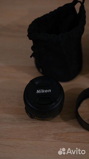Объектив nikkor 50mm f/1.4G AF-S