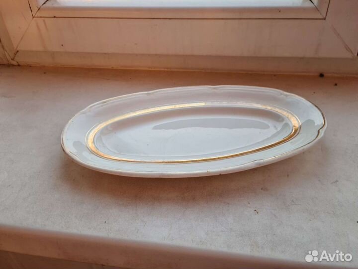 Блюдо большое, овальное