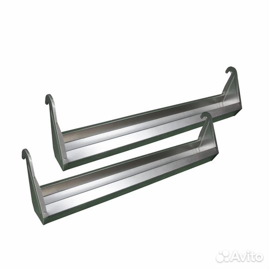 Кормушка навесная для кур 60 см. Комплект 2 шт