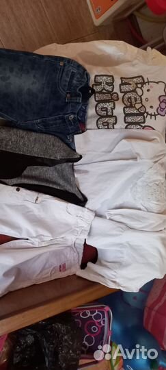 Детские вещи на девочку пакетом 122