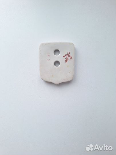 Плакетка СССР дфз герб Вологды