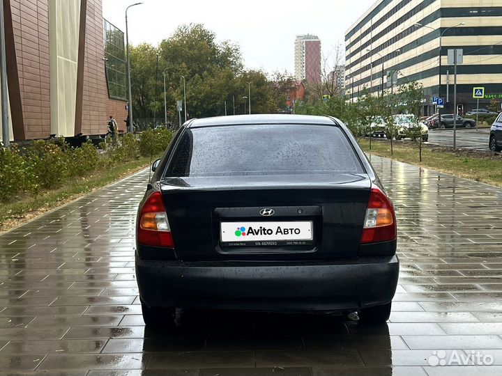 Hyundai Accent 1.5 МТ, 2006, 210 000 км