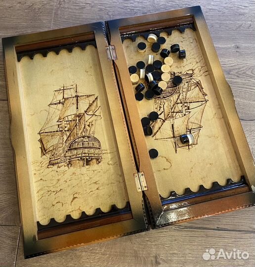 Игра настольная Нарды ручной работы новые