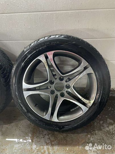 Колёса на дисках, шины, диски, комплект, б/у. BMW