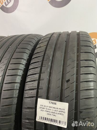 Michelin Pilot Sport 4 SUV 235/45 R21