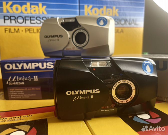 Пленочный фотоаппарат olympus mju ii