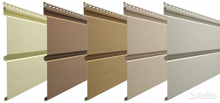 Сайдинг Деке Premium, Брус, кипарис