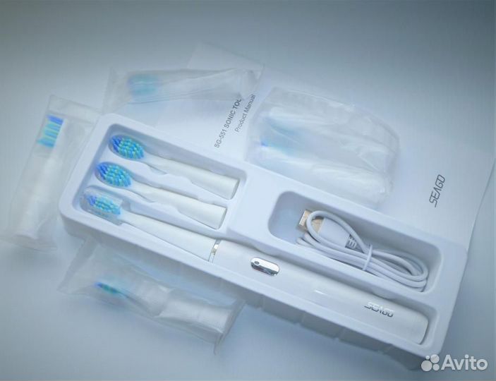 Звуковая электрическая щётка seago SG551(Новая)
