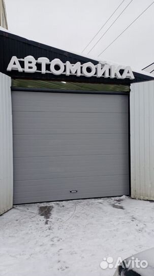 Автоматические гаражные секционные ворота