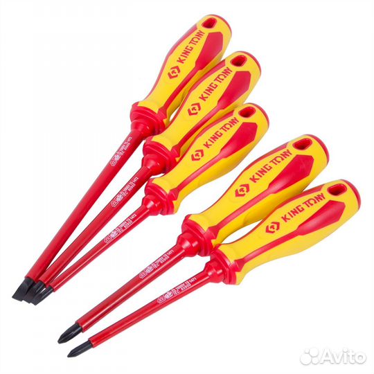 Набор отверток, диэлектрические king tony 30615MR