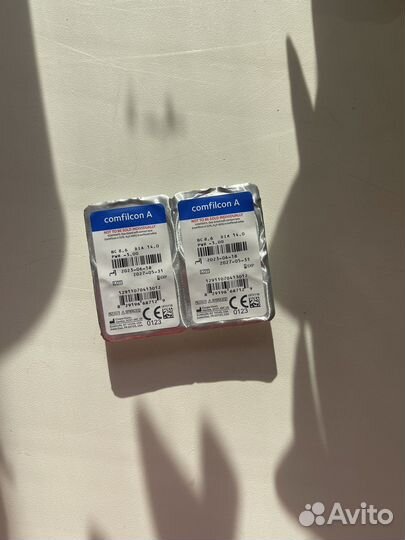 Контакные линзы на месяц -2.75 и -3.0