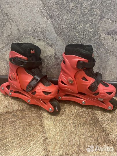 Роликовые коньки детские раздвижные