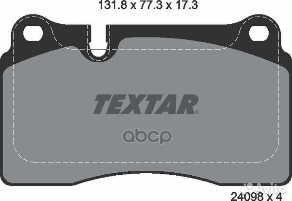 Колодки пер.VW touareg 2.5TDI, 3.0TDI, 3.2, 3.6