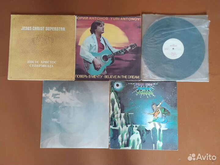 Пластинки рок и другое