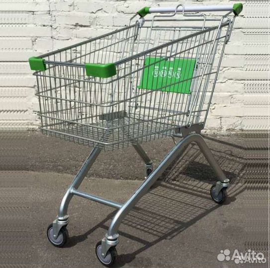 Тележка магазинная