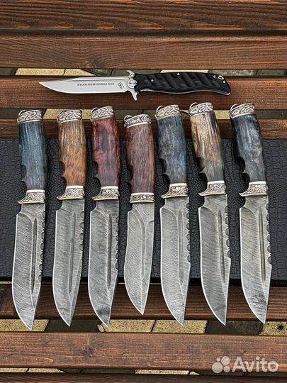 Нож охотничий разделочный