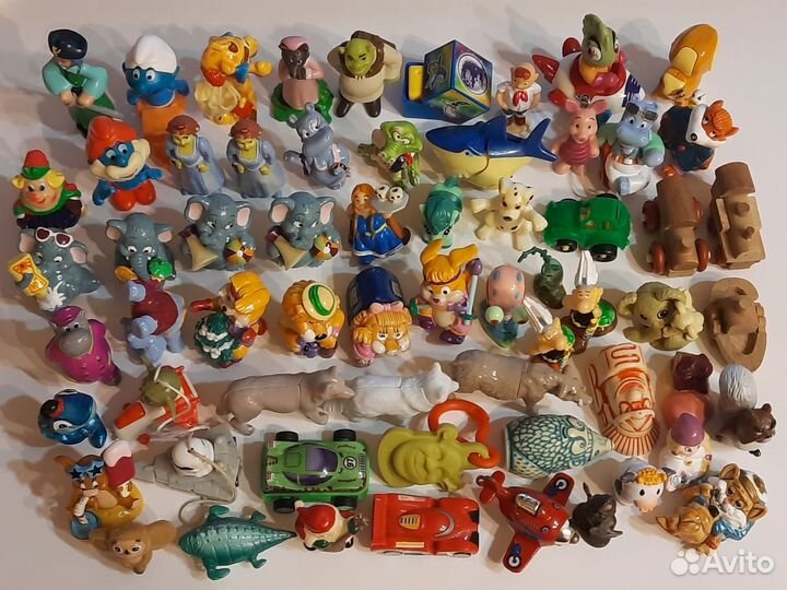 Игрушки из киндер-сюрприза