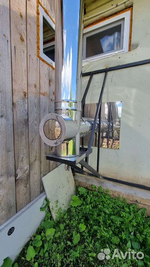 Твердотопливный котел длительного горения