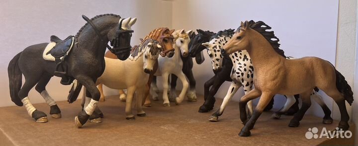 Лошади и инвентарь schleich (шляйх)