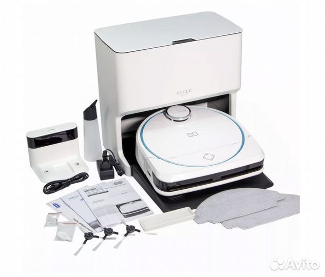 Комплект пылесос Hobot Legee D8 + станция LuLu