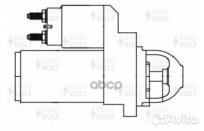 LST 0825 стартер KIA Ceed 1.4/1.6 10, Hyundai